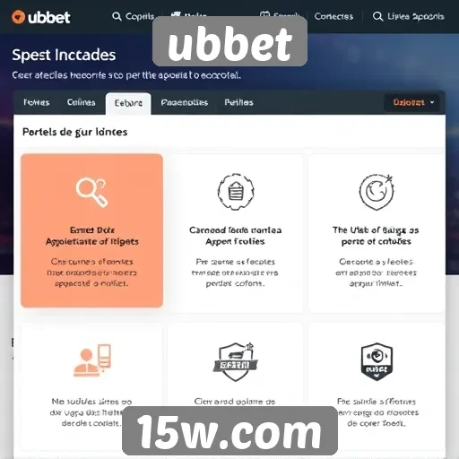 Análise das funcionalidades do site ubbet
